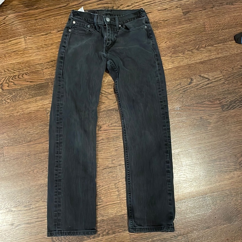 Vintage straight leg black Levi’s